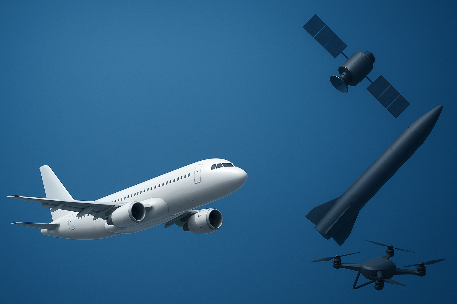 Aerospace & defense montage